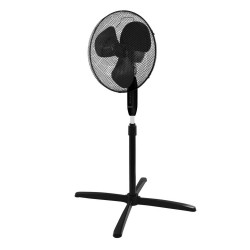 Tomado TFS4003B - Statiefventilator - 40 cm - In hoogte verstelbaar - Zwart