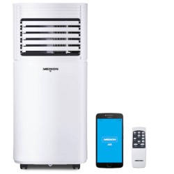 Medion MD 37215 - Mobiele airco - koelen, ontvochtigen en ventileren - 7.000 BTU - Koelmiddel R290 - Max. 25m² - App-