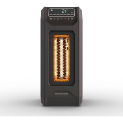 CoolHome IH22 Infrarood Kachel - Elektrische kachel met afstandsbediening - 1500W -Zwart
