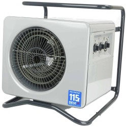 Danfoss devitemp 121 T Ventilatorkachel Grijs