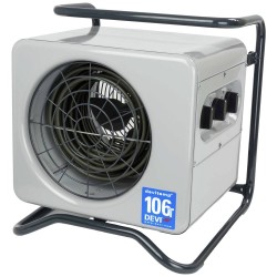 Danfoss devitemp 109 T Ventilatorkachel Grijs