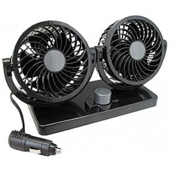 All Ride Dubbele ventilator met 2 snelheden (12 Volt)