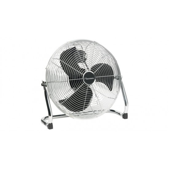 Bestron DFA40 Retro Vloerventilator Chroom 45cm