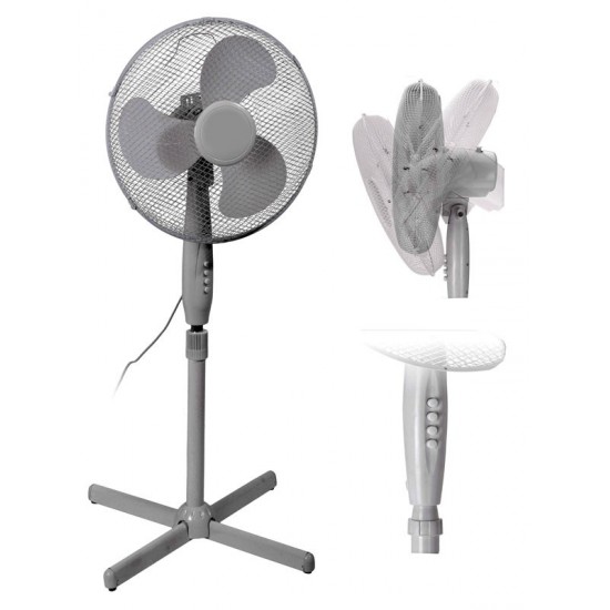 Ventilator staand dia 40cm 220 v - 45 watt
