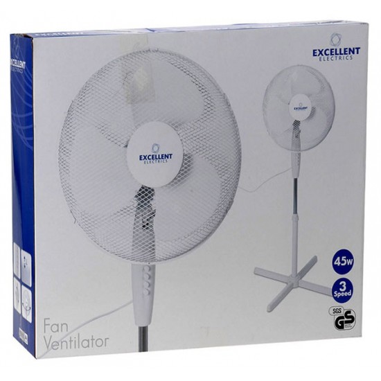 Ventilator staand dia 40cm 220 v - 45 watt